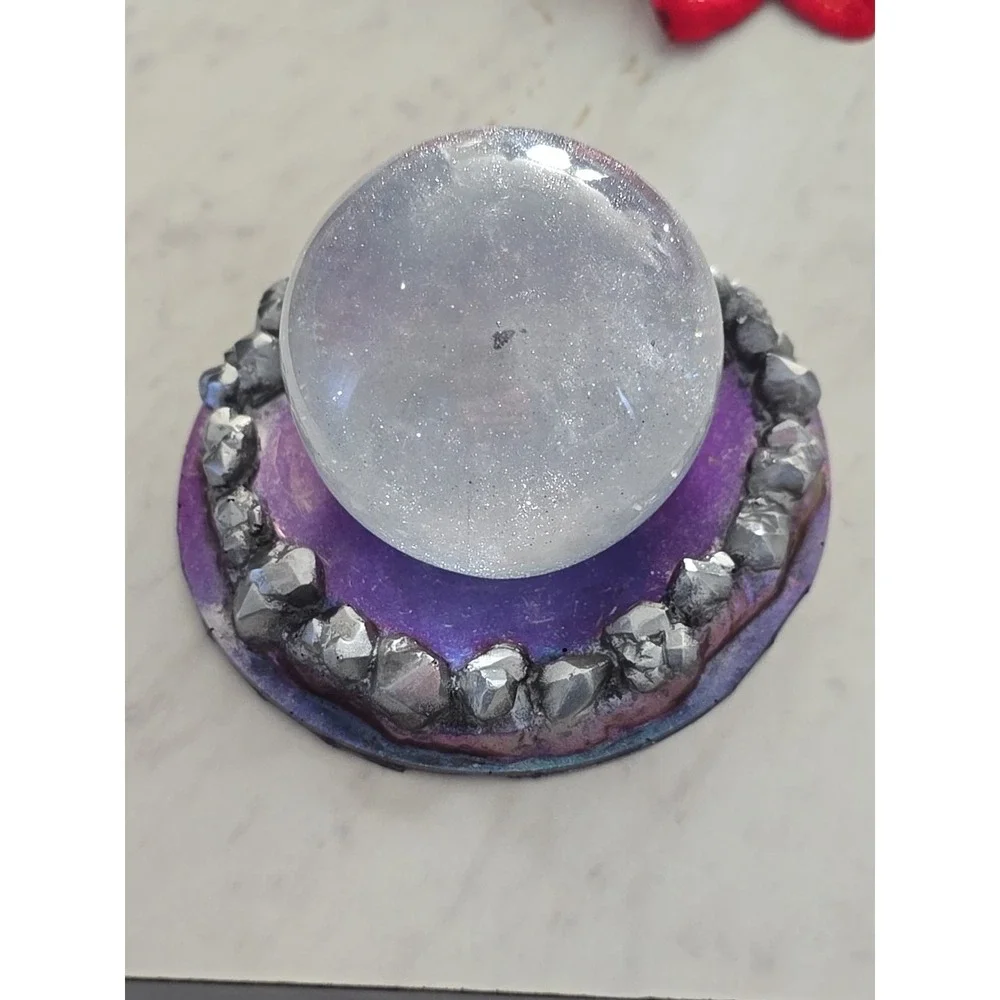 Handmade Resin Coaster Trinket Dish Coin Holder Jewelry Dish Decoration Gift 632